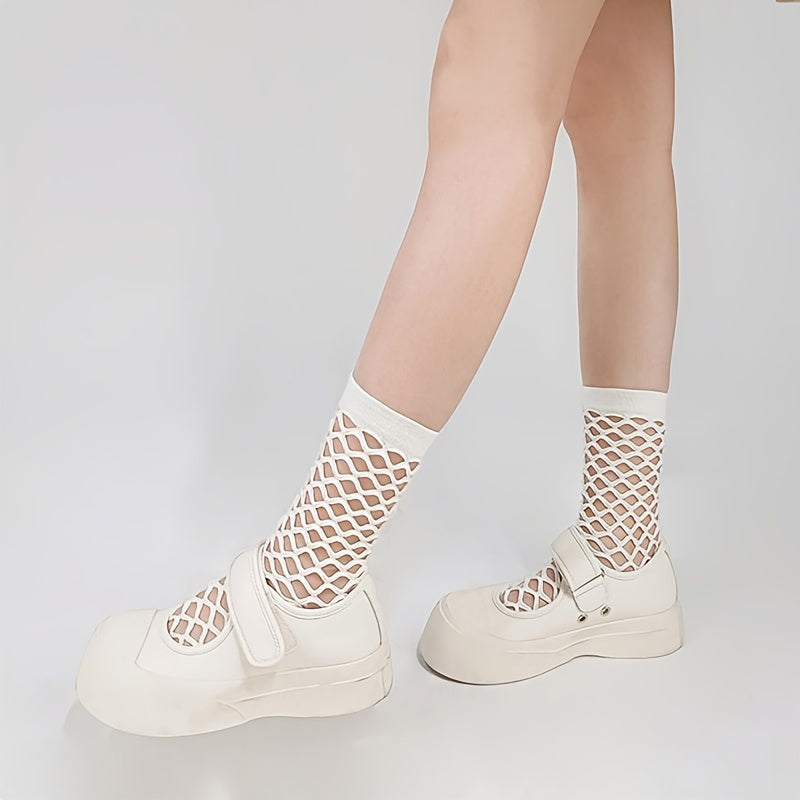 Chaussettes Ajourées Unies