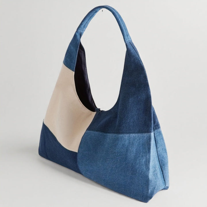 Sac Vintage À Blocs De Couleurs