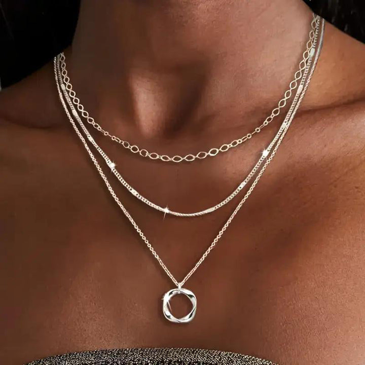 Collier Pendentif Bohème Vintage