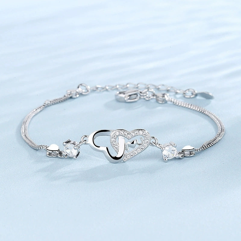 Bracelet Coeur Vintage