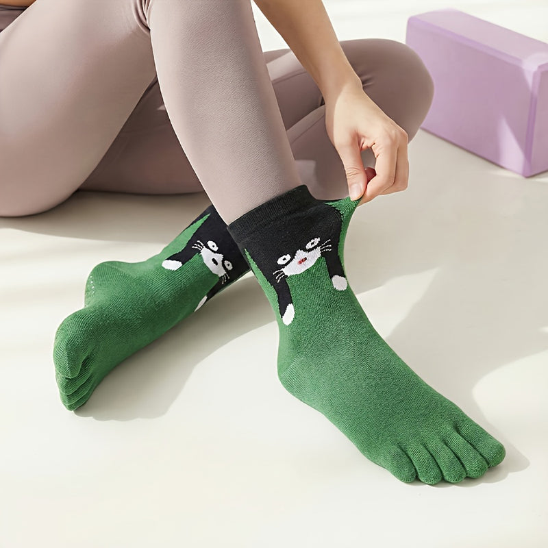 Chaussettes Antidérapantes À Cinq Orteils