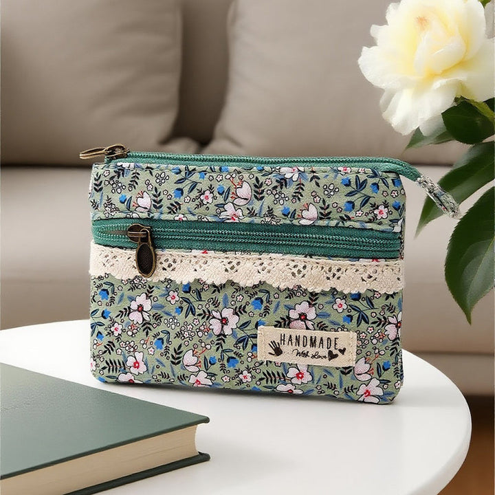 Porte-Monnaie Vintage Floral