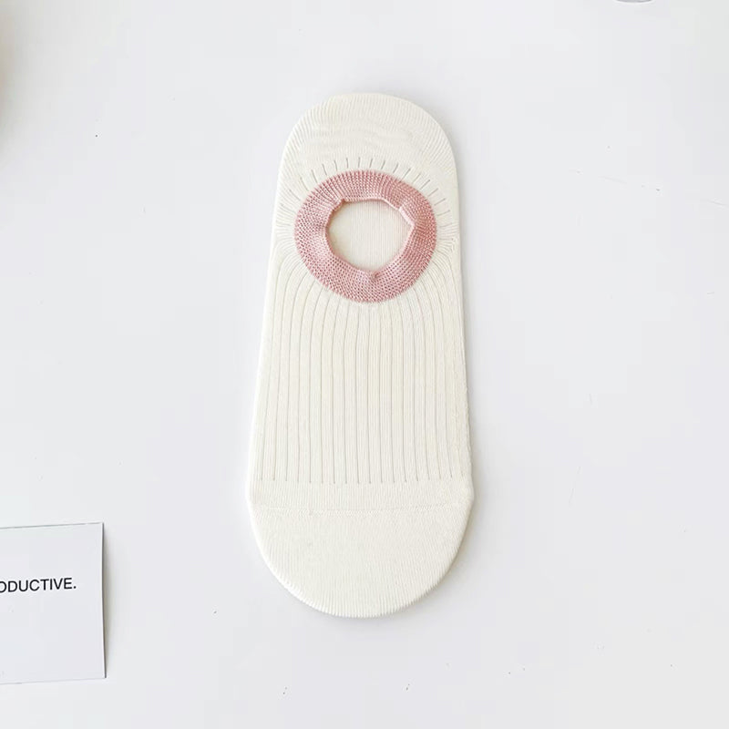 Chaussettes Décontractées À Blocs De Couleur
