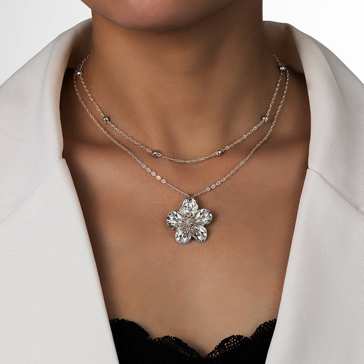 Collier Pendentif Fleur