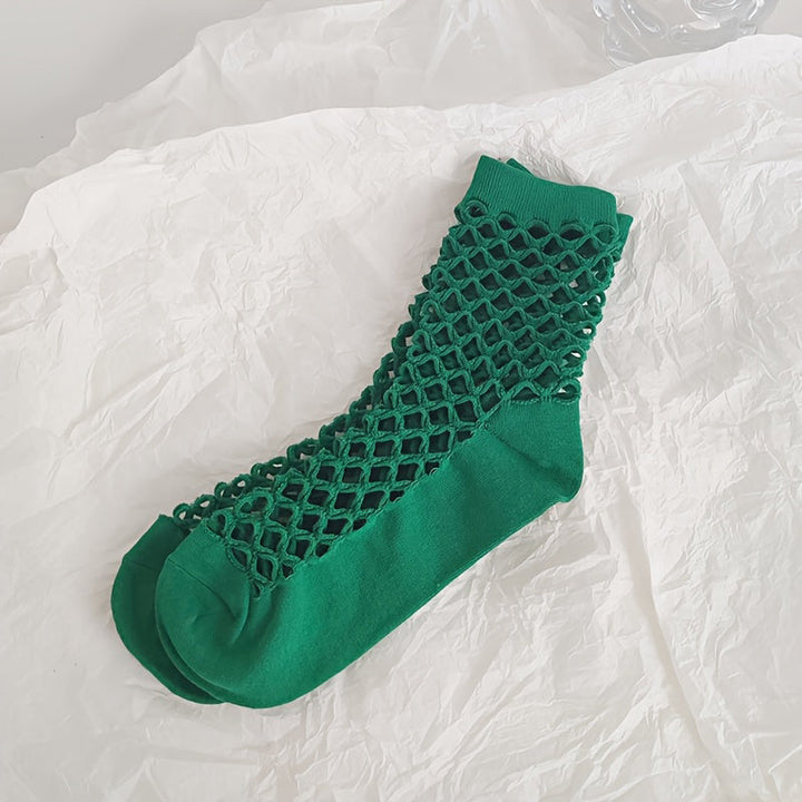 Chaussettes Ajourées Unies