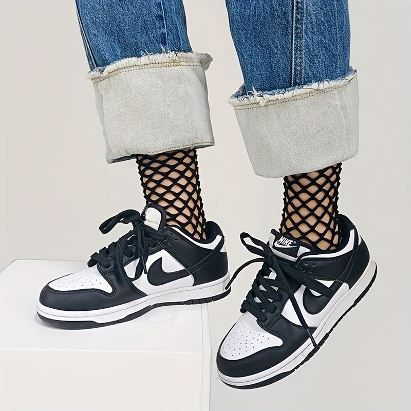 Chaussettes Ajourées Unies