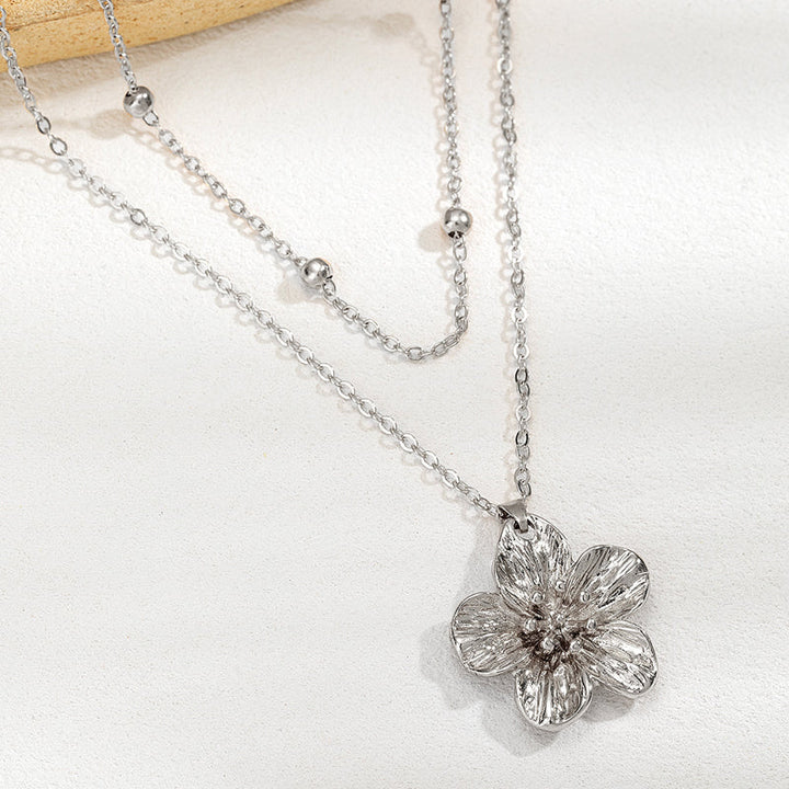 Collier Pendentif Fleur