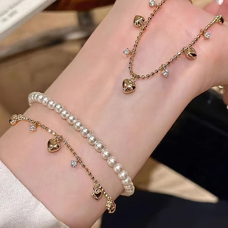 Bracelet Coeur Vintage