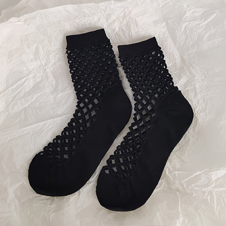 Chaussettes Ajourées Unies