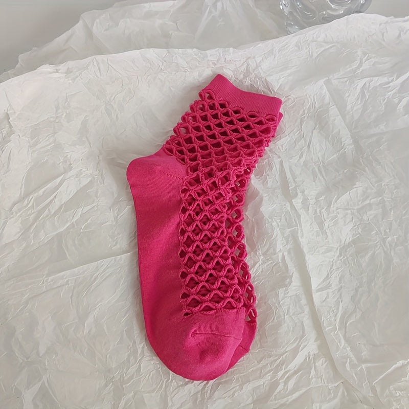 Chaussettes Ajourées Unies