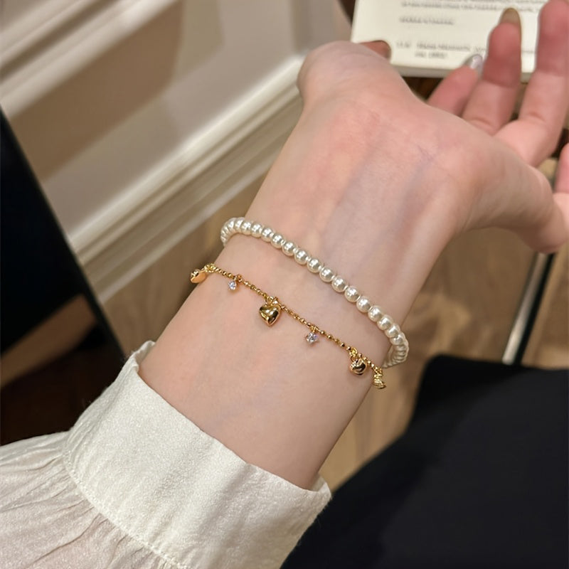 Bracelet Coeur Vintage