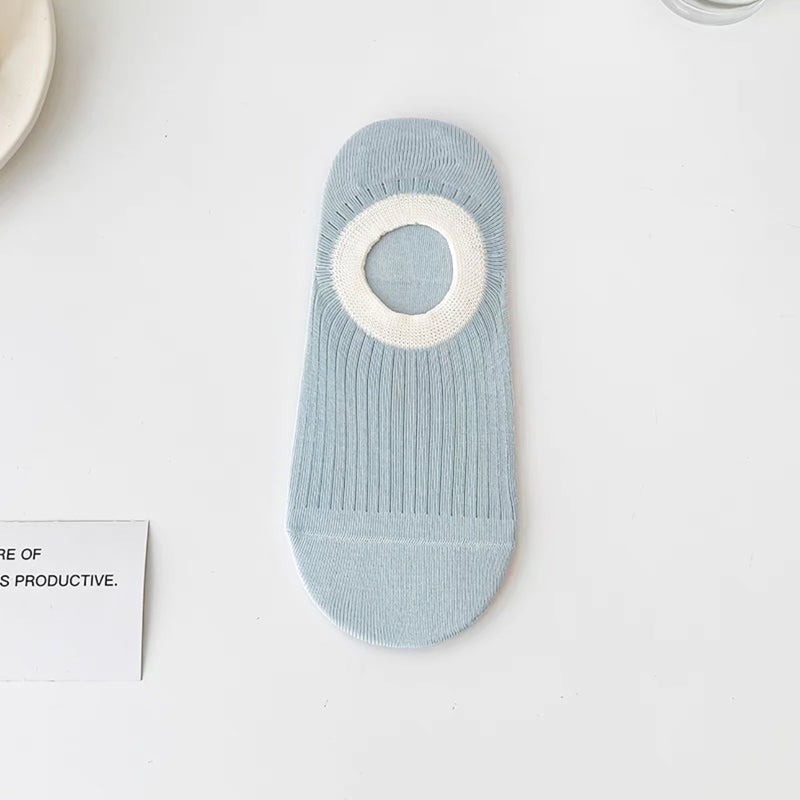Chaussettes Décontractées À Blocs De Couleur