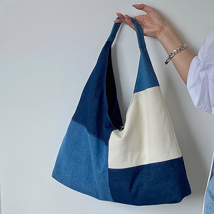 Sac Vintage À Blocs De Couleurs