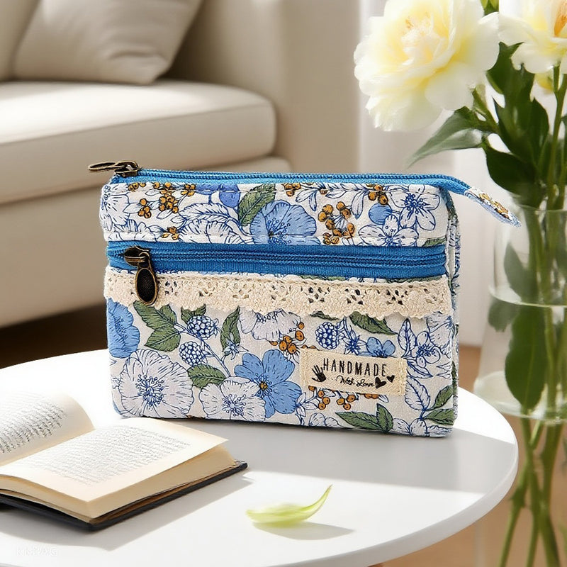 Porte-Monnaie Vintage Floral