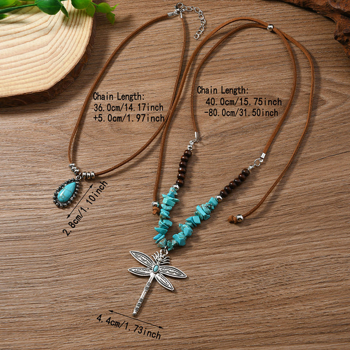 Collier Pendentif Bohème Vintage
