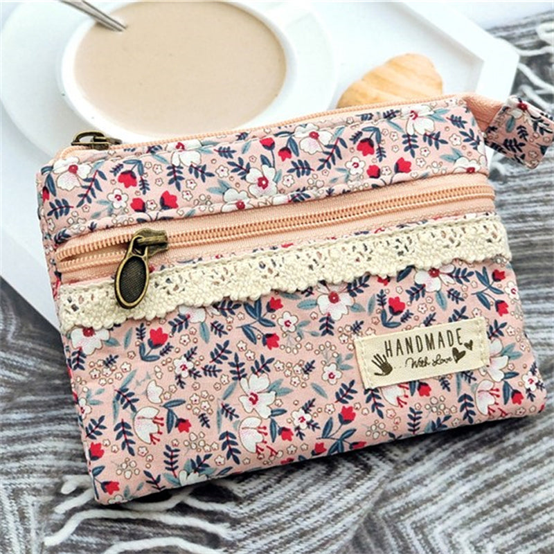 Porte-Monnaie Vintage Floral