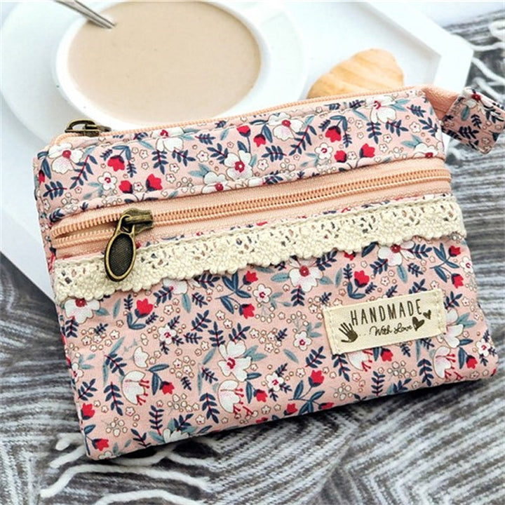 Porte-Monnaie Vintage Floral