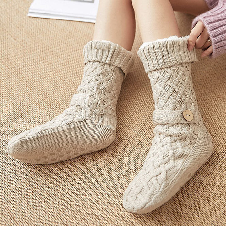 Chaussettes Chaudes Antidérapantes