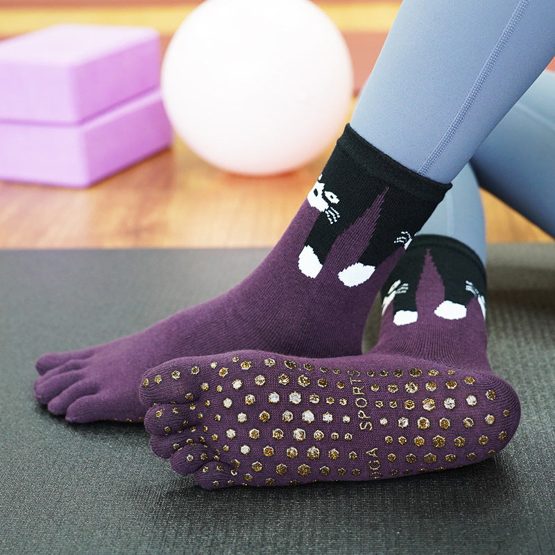 Chaussettes Antidérapantes À Cinq Orteils