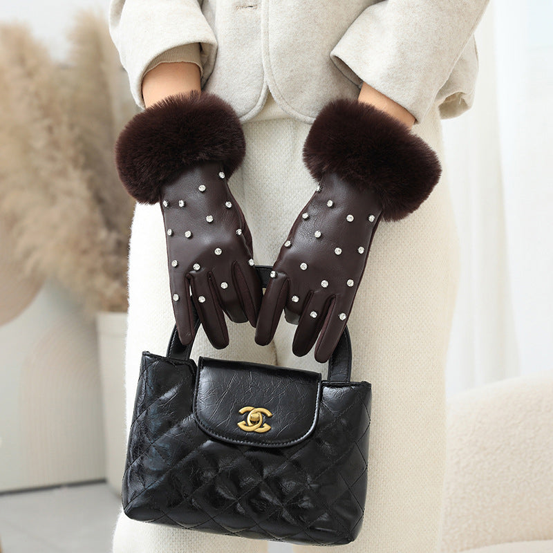 Gants Chauds En Peluche