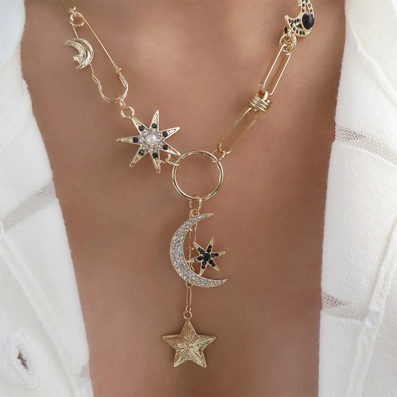 Collier Pendentif Bohème Vintage
