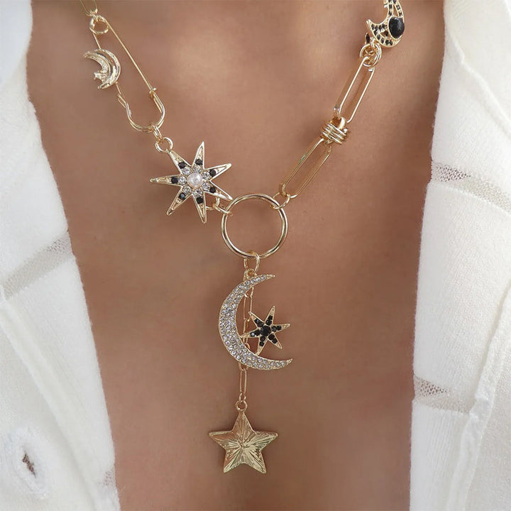 Collier Pendentif Bohème Vintage