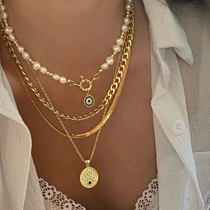 Collier Pendentif Bohème Vintage