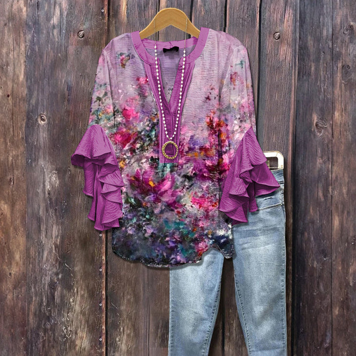 Blouse Vintage Décontractée