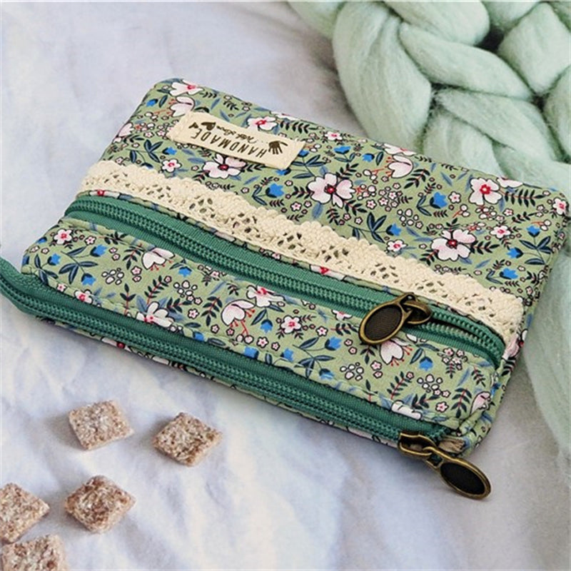 Porte-Monnaie Vintage Floral