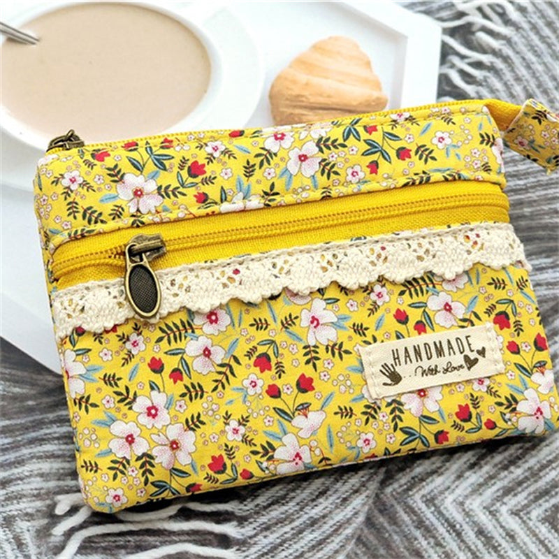 Porte-Monnaie Vintage Floral