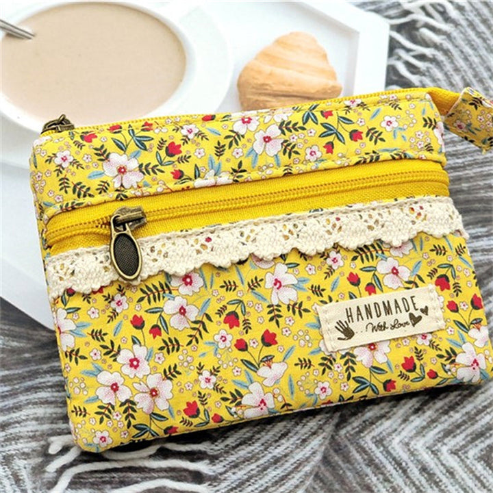 Porte-Monnaie Vintage Floral