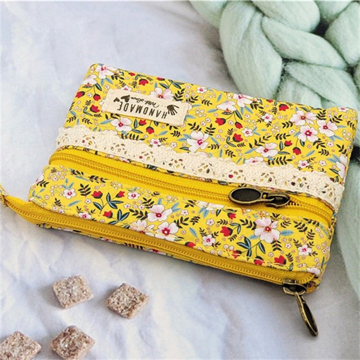 Porte-Monnaie Vintage Floral