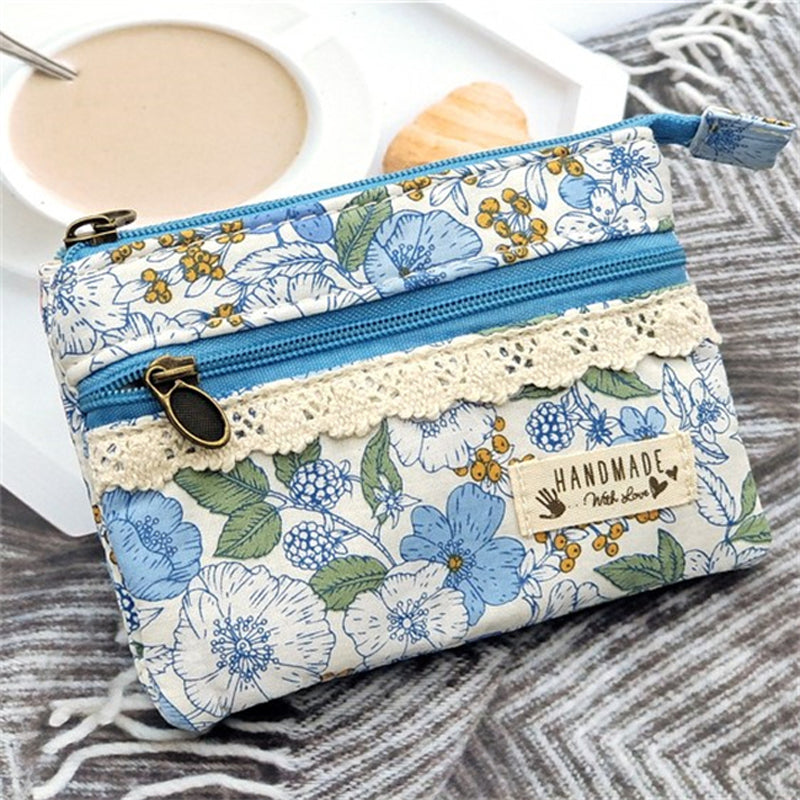 Porte-Monnaie Vintage Floral