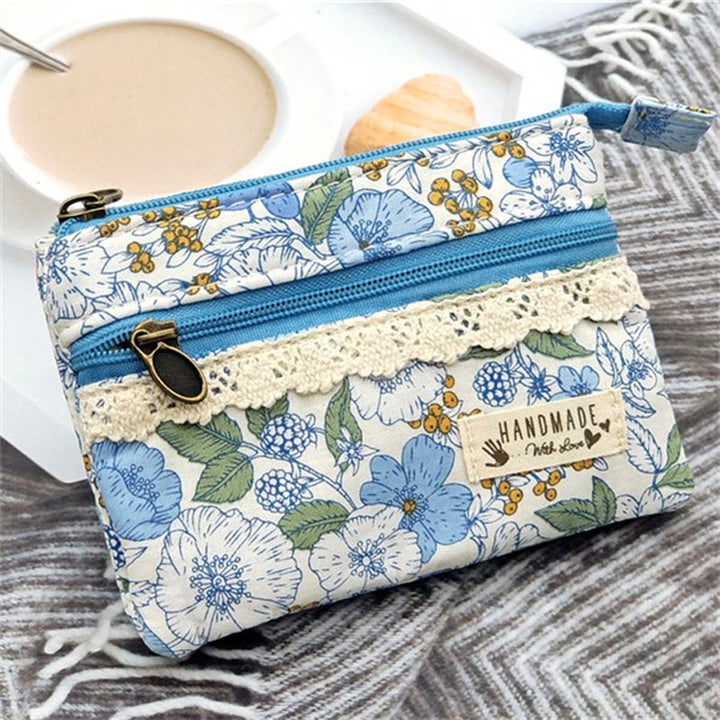 Porte-Monnaie Vintage Floral