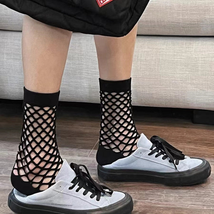 Chaussettes Ajourées Unies