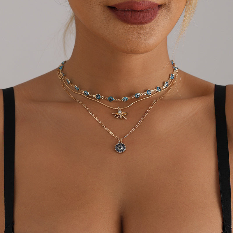 Collier Pendentif Bohème Vintage