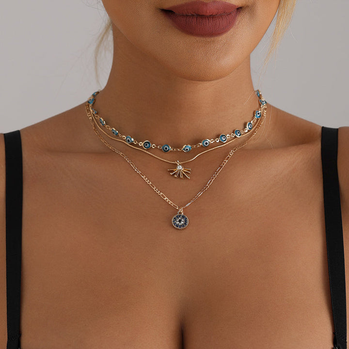 Collier Pendentif Bohème Vintage