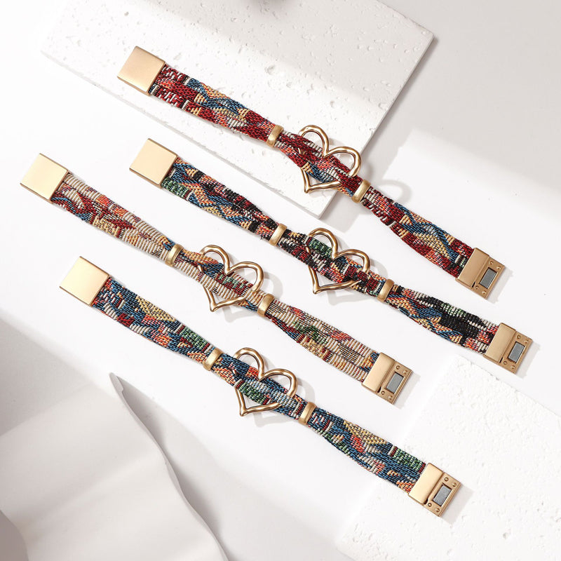 Bracelet Coeur Vintage