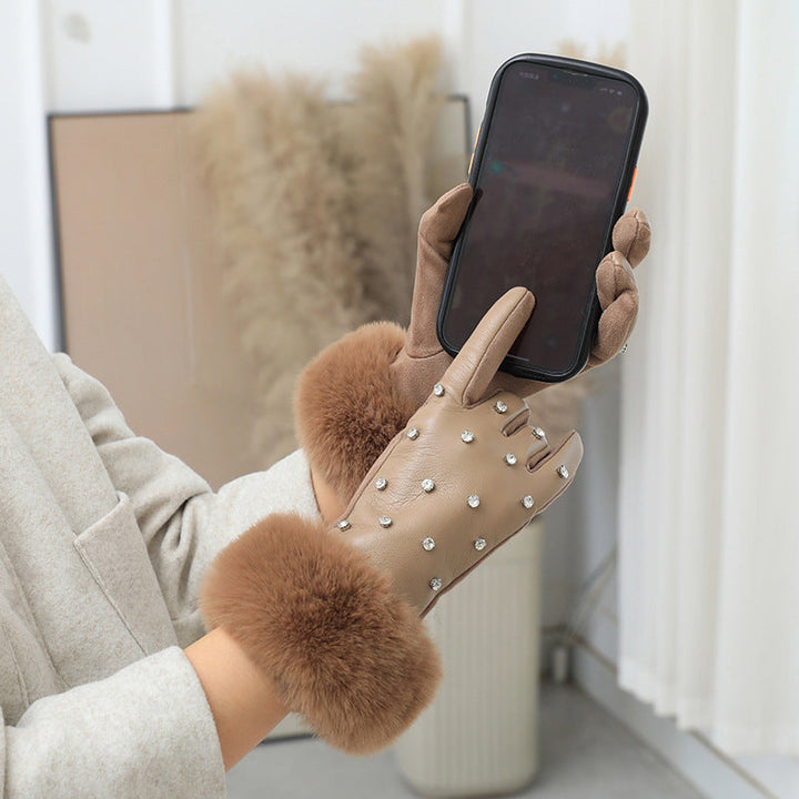Gants Chauds En Peluche