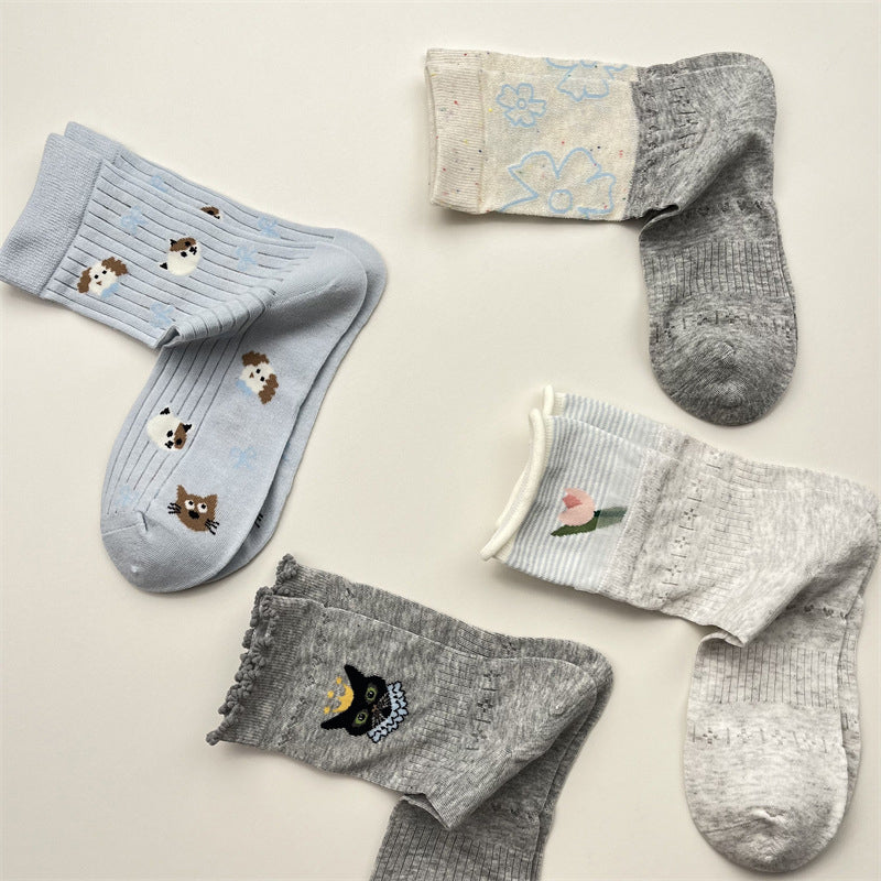 Chaussettes Décontractées Vintage