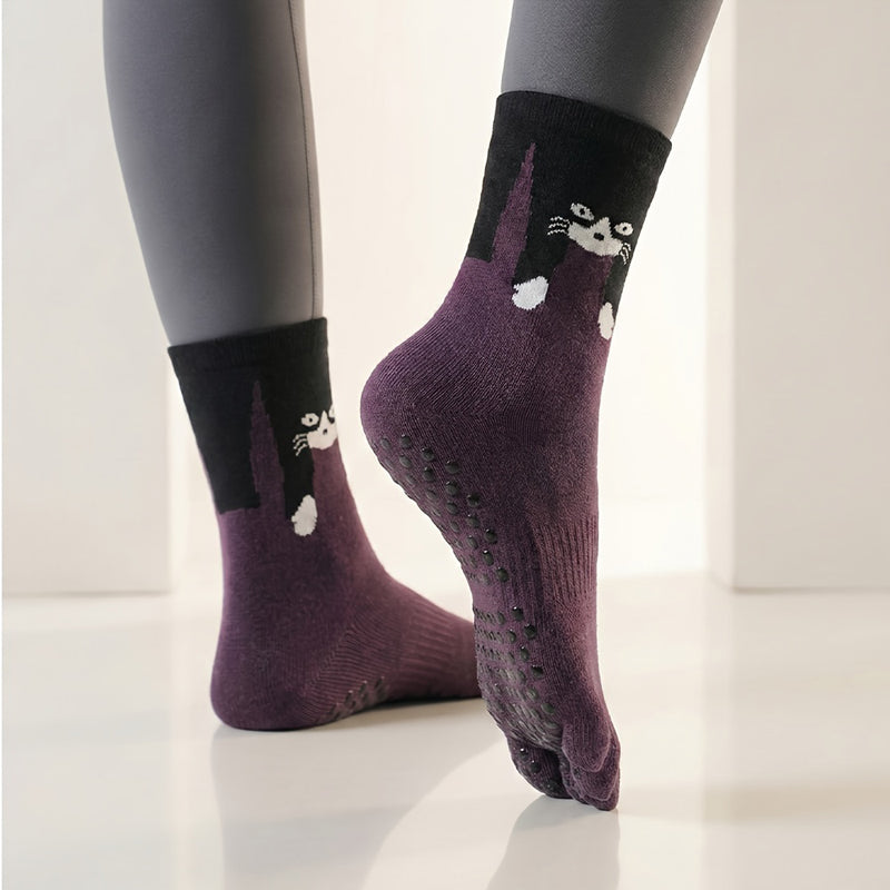Chaussettes Antidérapantes À Cinq Orteils