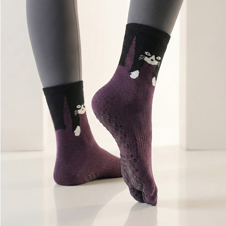Chaussettes Antidérapantes À Cinq Orteils