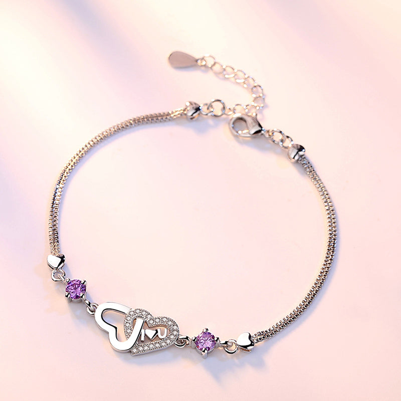 Bracelet Coeur Vintage