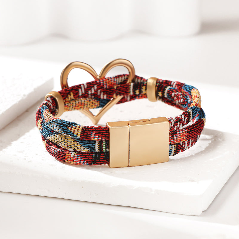 Bracelet Coeur Vintage