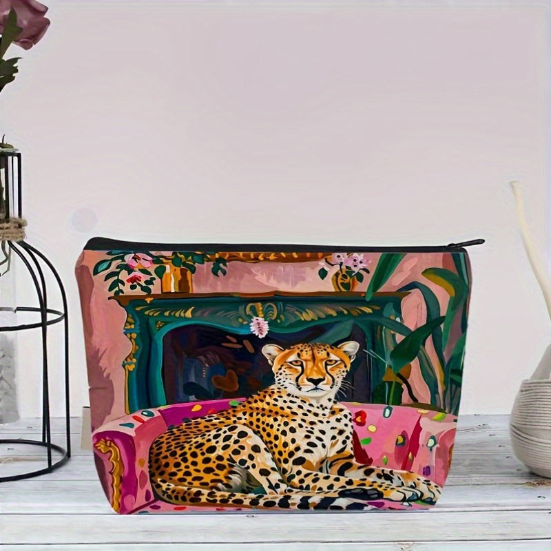 Sac À Motif Léopard Vintage