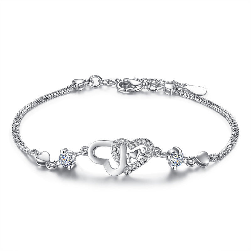 Bracelet Coeur Vintage