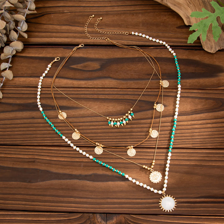 Collier Pendentif Bohème Vintage