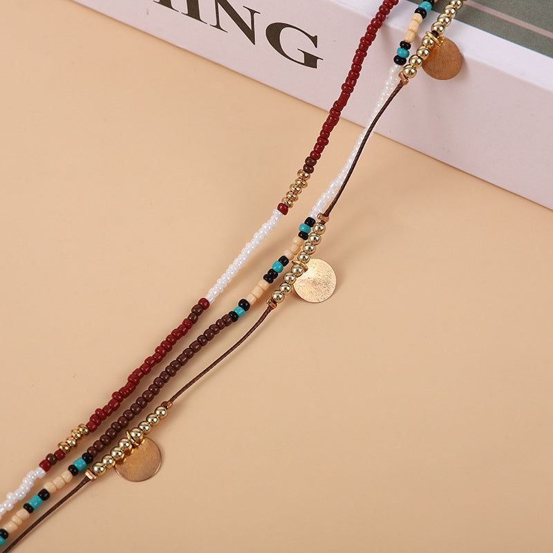 Collier Bohème À Perles