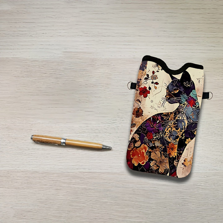 Sac Pour Téléphone Portable À Motif De Chat