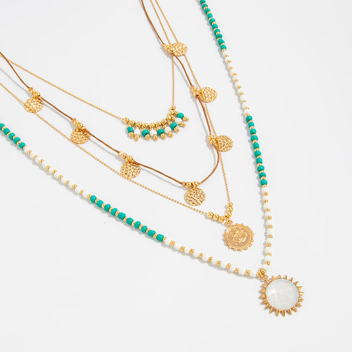 Collier Pendentif Bohème Vintage